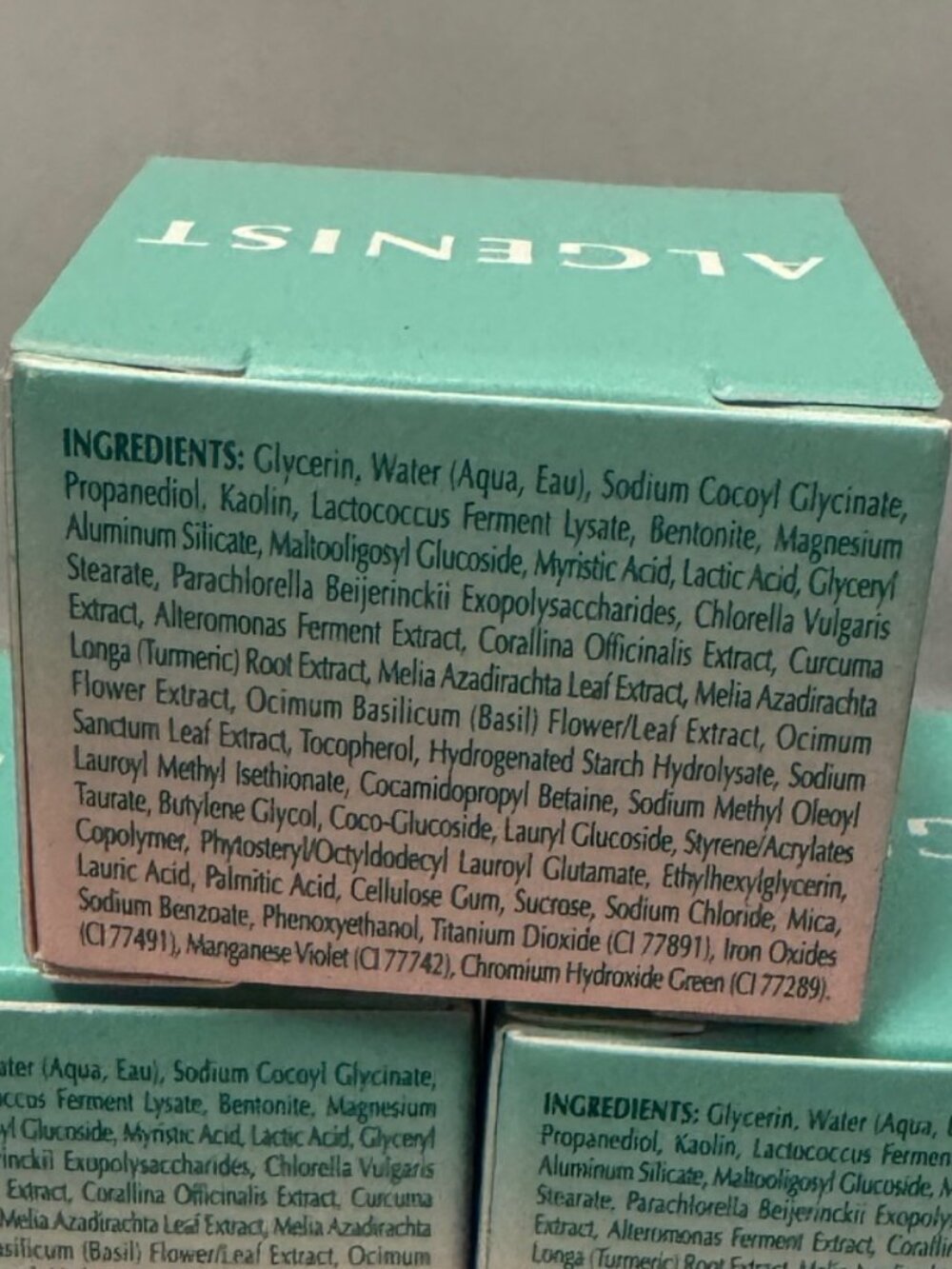 Set of 3 - New algenist alive prebiotic balancing mask - Picture 3 of 7